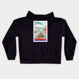 Seydisfjordur, Iceland Kids Hoodie